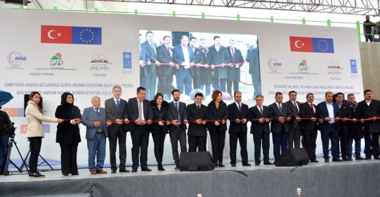 Ceylanpınar Katı Atık İstasyonu hizmete açıldı