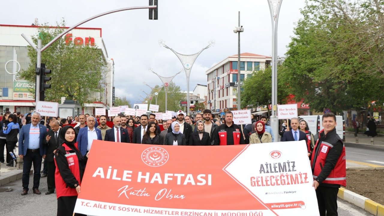Erzincan’da Uluslararası Aile Gününü Coşkuyla Kutlandı