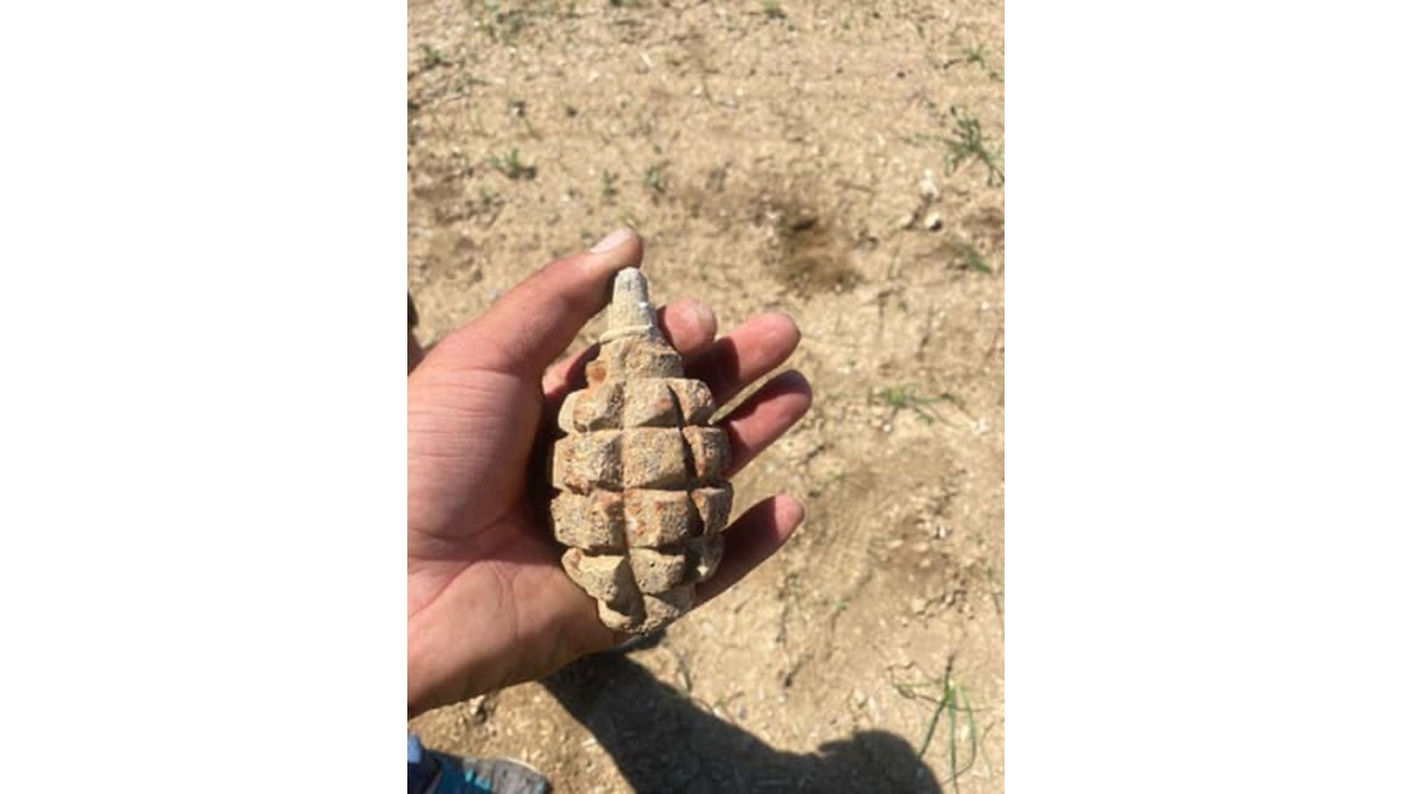 Ankara’da 104 Yıllık Patlamamış El Bombası Bulundu