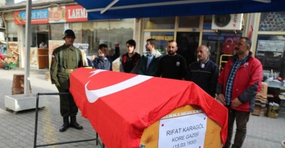 Artvin Kore Gazisini Son Yolculuğuna Uğurladı