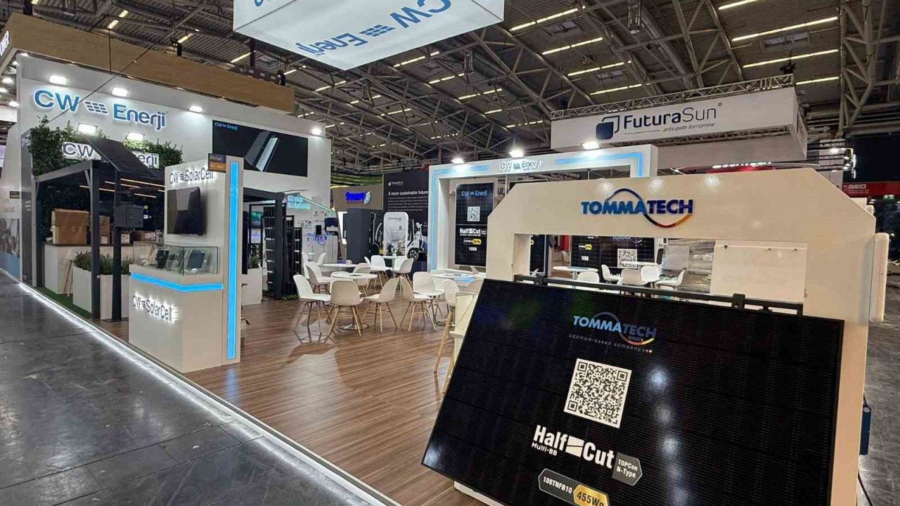 Cw Enerji Intersolar Europe 2025’te Ürünleriyle Öne Çıktı