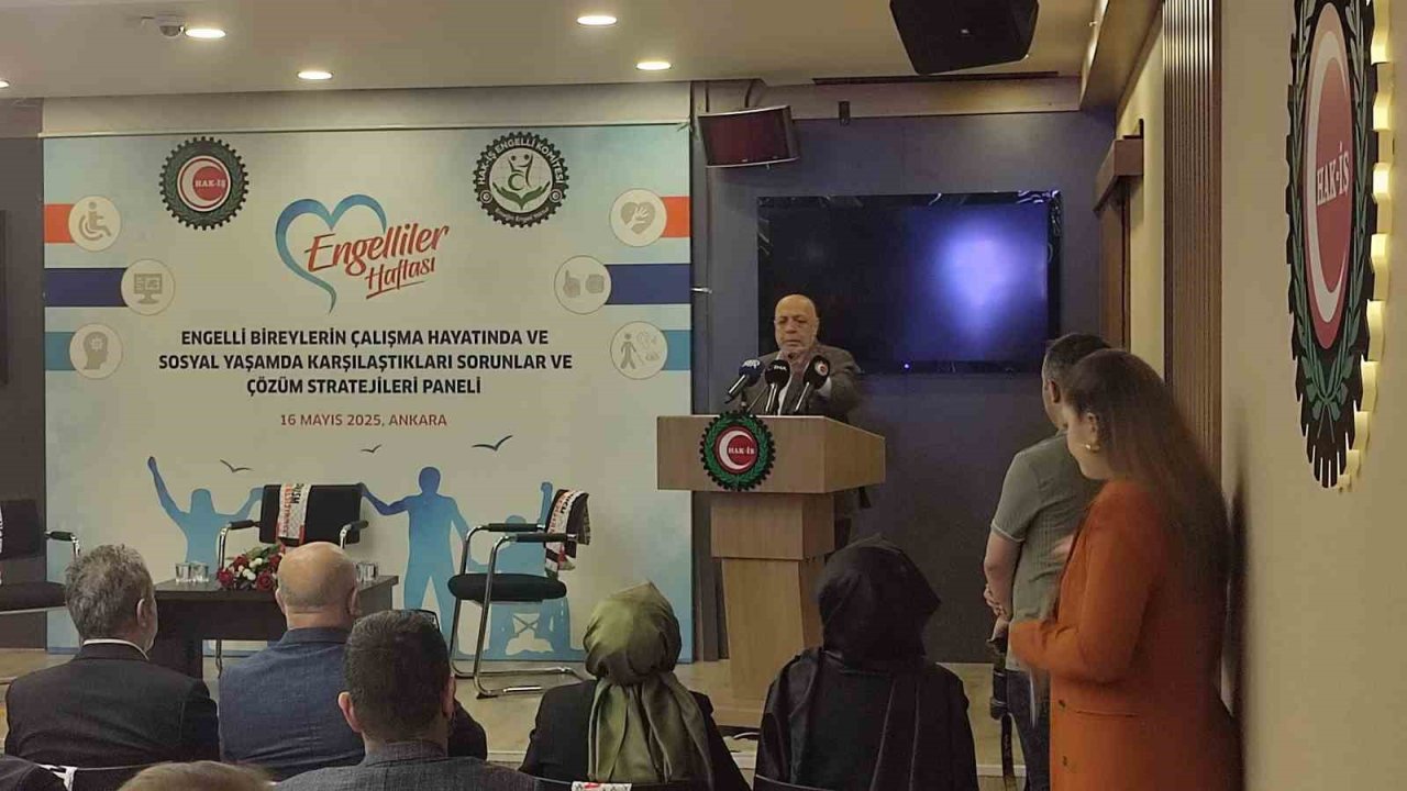 Hak-iş Genel Başkanı Arslan: