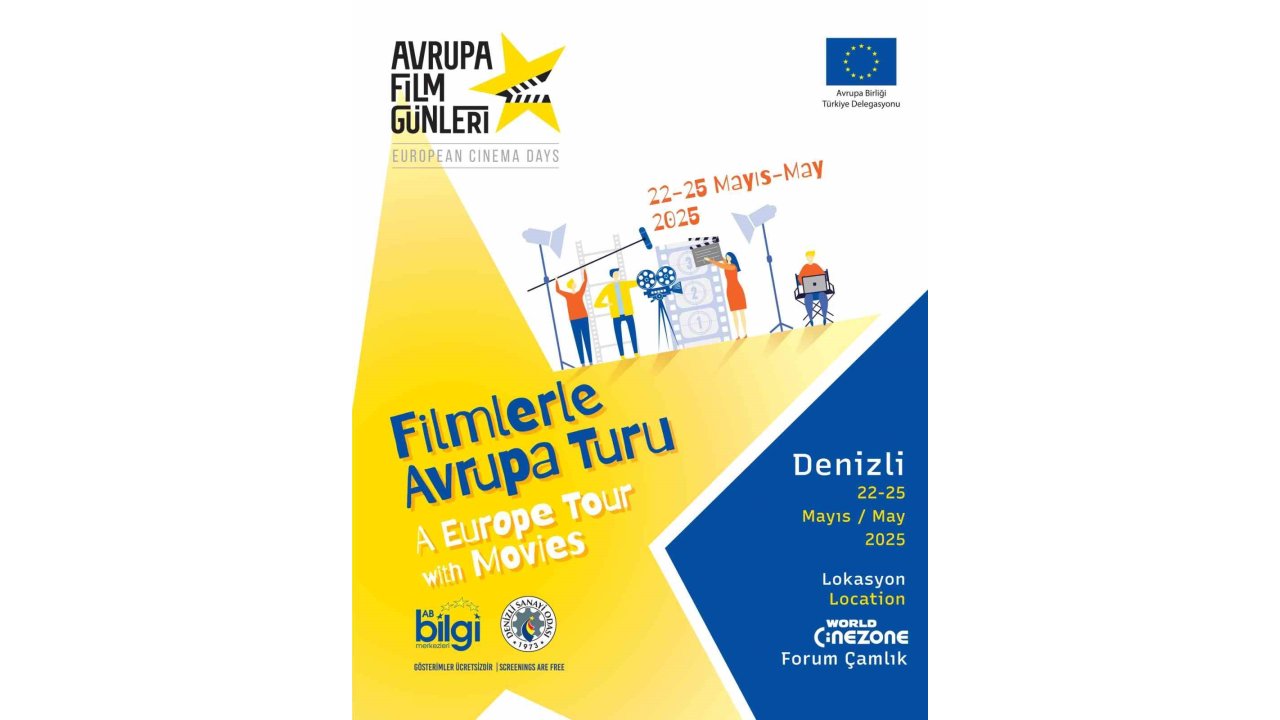 Avrupa Film Günleri, Denizli’de Başlıyor