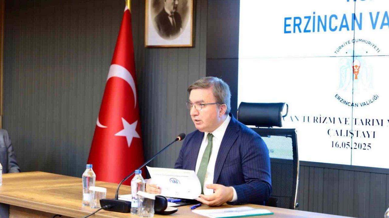 Erzincan’da Turizm Ve Tarım Master Planı Çalıştayı Düzenlendi