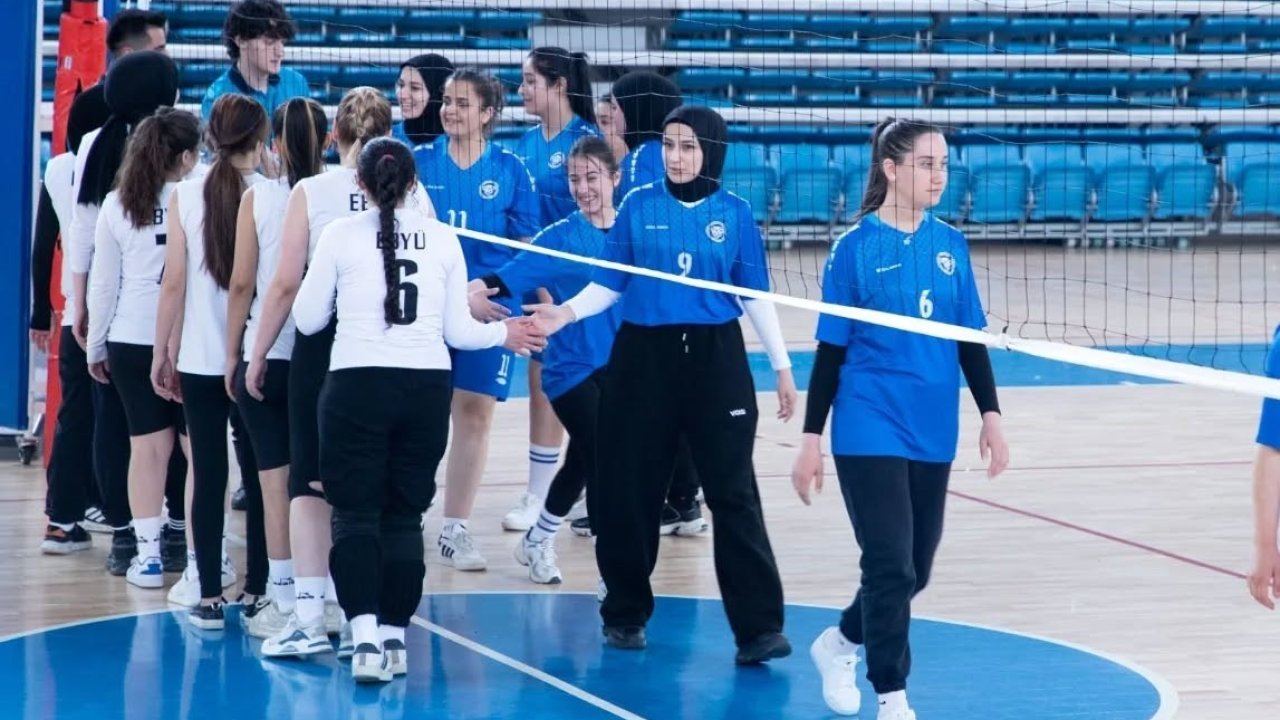Ebyü Bahar Şenlikleri Spor Müsabakaları Devam Ediyor