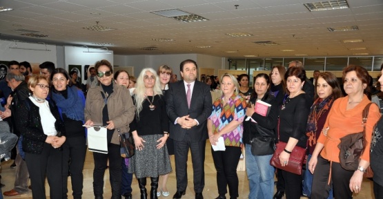 Maltepe’de “Kadına Şiddete Hayır” sergisi açıldı