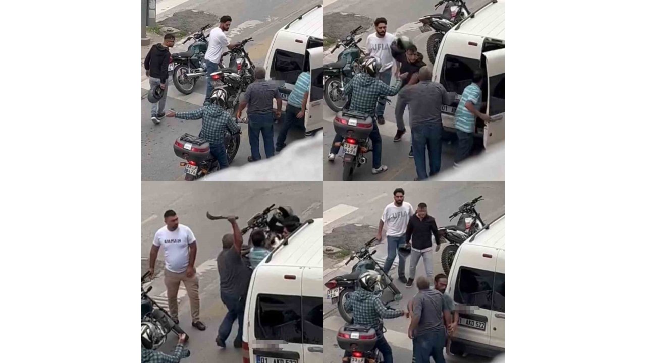 Trafikte Budama Bıçağı Çekti Ehliyeti Alındı