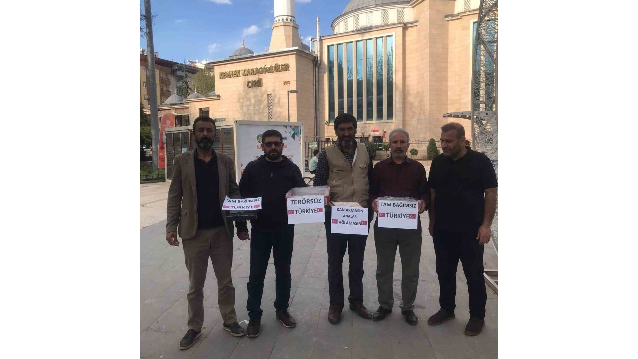 Malatya’da Pkk’nın Fesih Kararına Destek