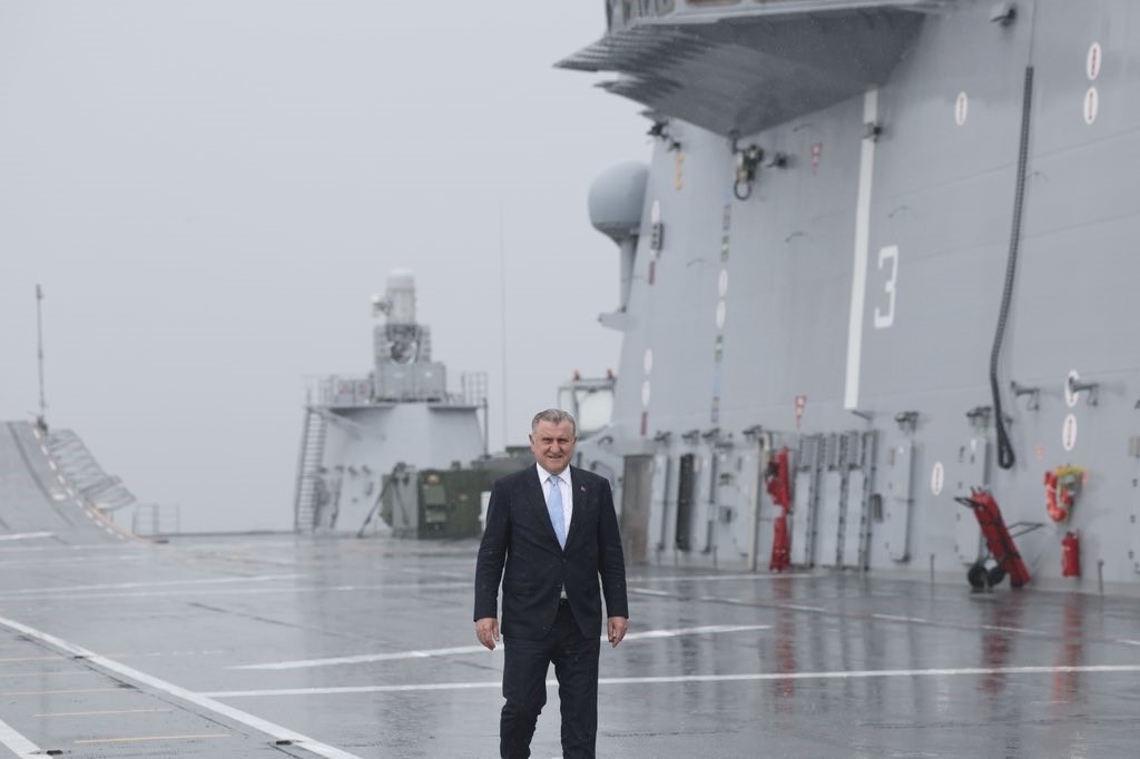 ‘Tcg Anadolu İle İstanbul’dan Samsun’a Milli Mücadele Yolculuğu’ Başladı