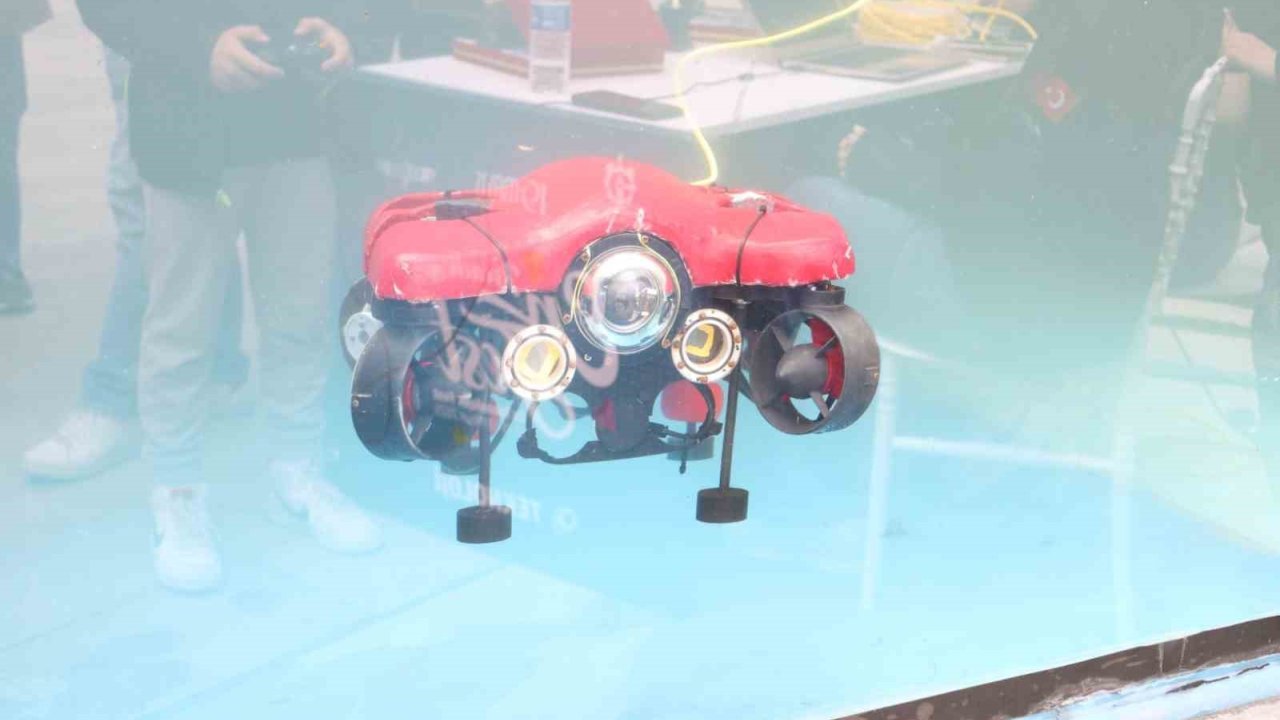 İnsansız Su Altı Sistemleri Aracı Enfest’te Sergileniyor