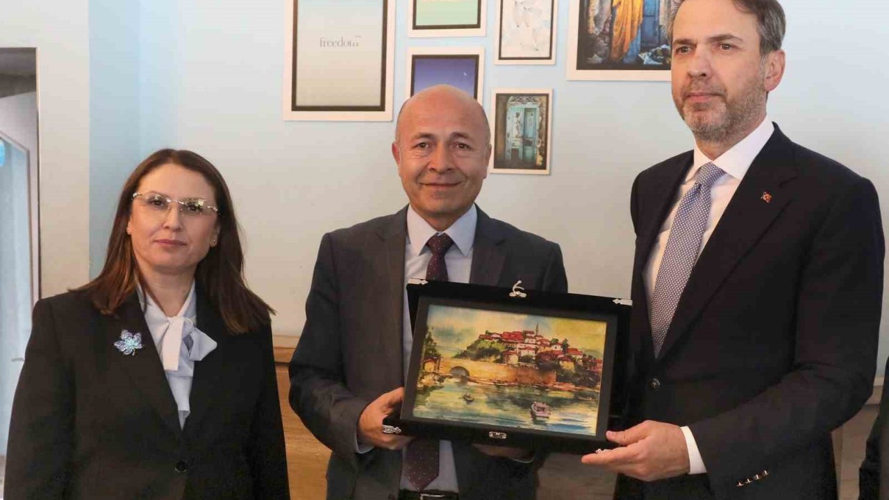 Bakan Bayraktar, Başkan Çakır’ı Ziyaret Etti