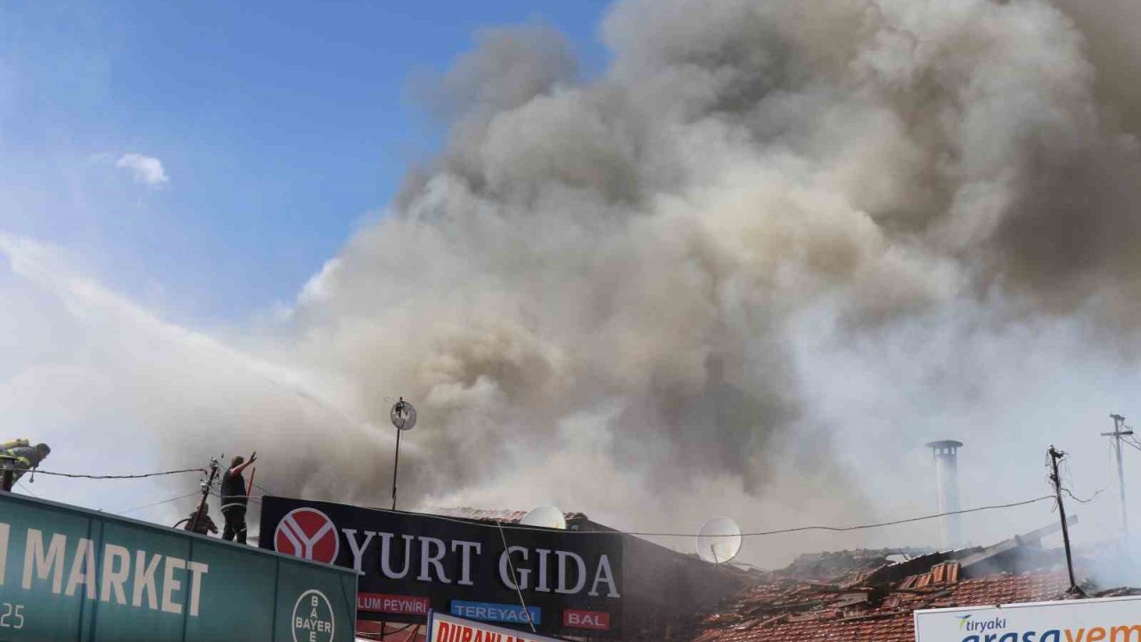 Erzincan’da Yangın Kontrol Altına Alındı