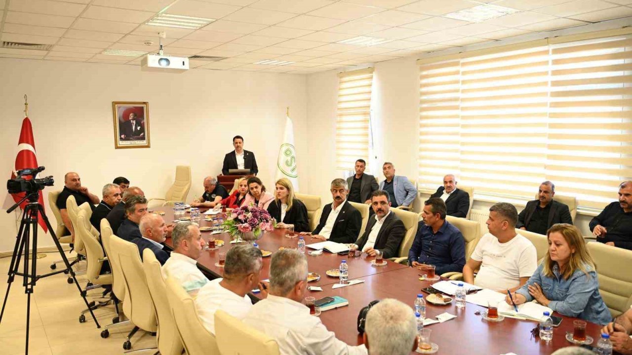 Malatya’da Sulama Sezonu Öncesi Dsi’de İstişare Toplantısı