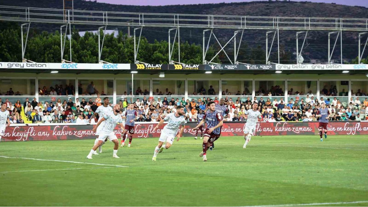 Trendyol Süper Lig: Bodrum Fk: 1 - Trabzonspor: 1 (Maç Sonucu)