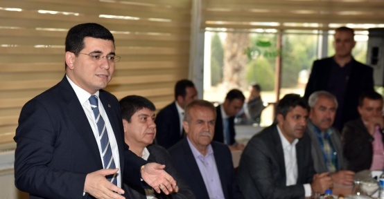 Tütüncü’den müteahhitlere destek