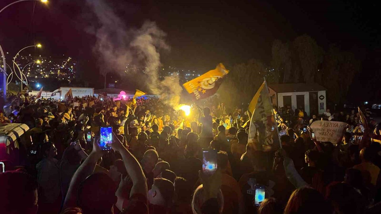 Galatasaray’ın 25. Şampiyonluğu Hatay’da Coşkuyla Kutlandı