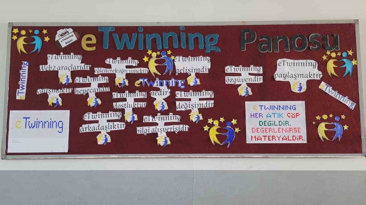 Dicle Sergenli Ortaokulu’ndan Atık Madde Ve Çevre Bilinci Konulu E Twinning Projesi