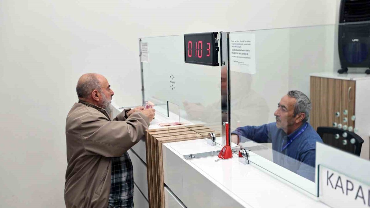 Talas Belediyesi’nde Vergi Mesaisi