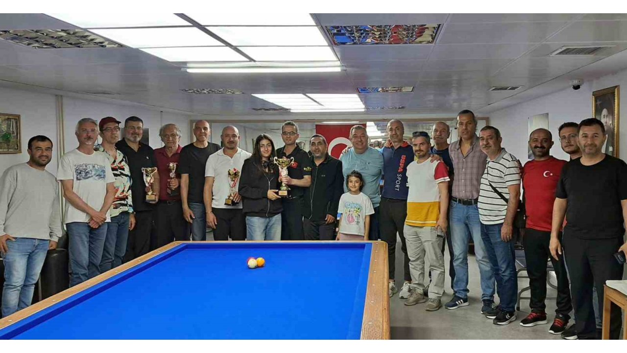 Dünya Ve Türkiye 3 Bant Bilardo Şampiyonu Muğla’da Turnuvaya Katıldı
