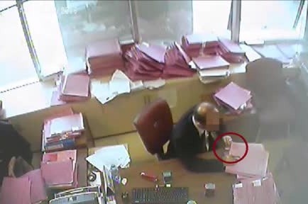Çağlayan Adliyesi’ndeki rüşvet skandalı kamerada