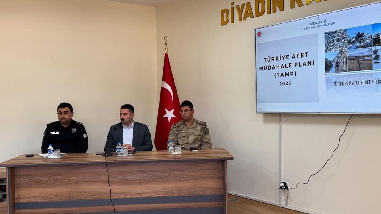Diyadin’de Afet Hazırlığı Masaya Yatırıldı