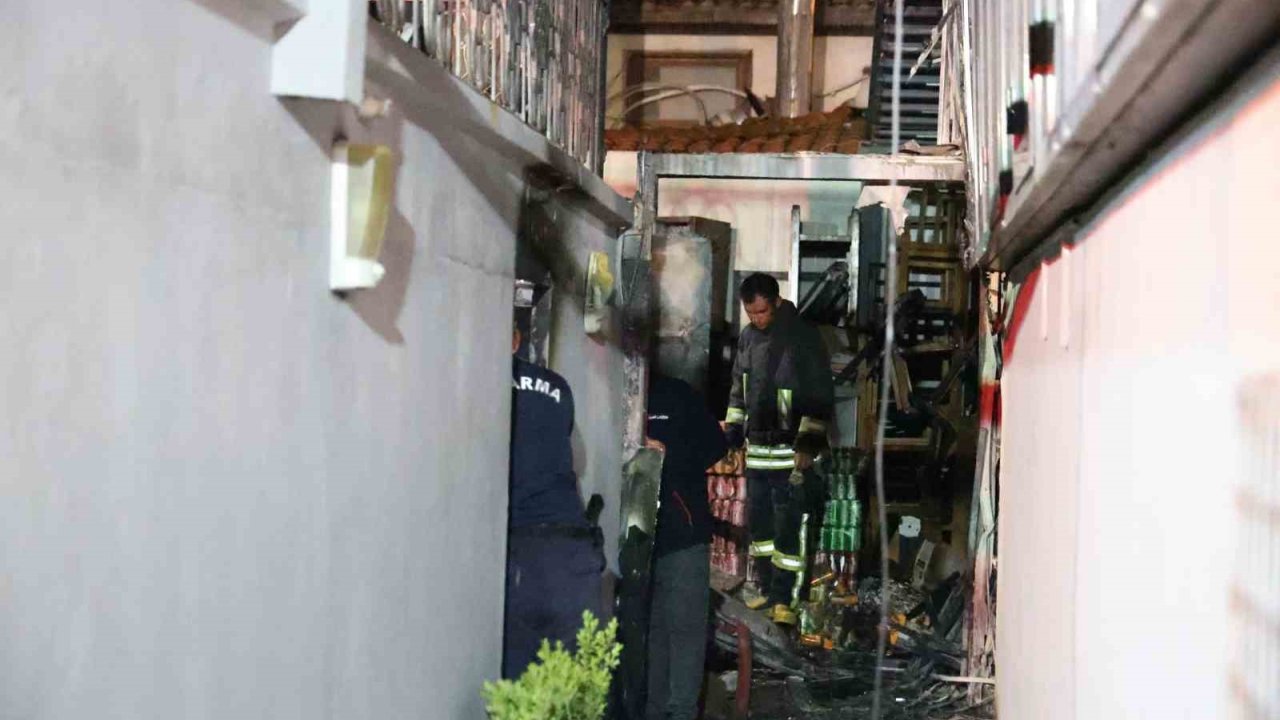 Muğla’daki Restoranda Çıkan Yangın Söndürüldü