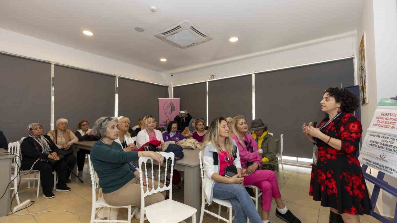Mersin’de Kadınlara Kanser Farkındalık Eğitimi