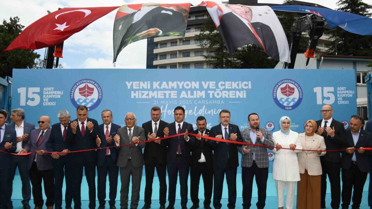 Trabzon Büyükşehir Araç Filosunu Güçlendiriyor