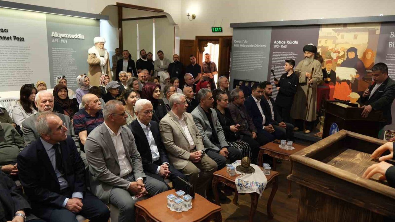 Çorum Şehir Müzesi’nde 1. Yıla Özel Vefa Programı