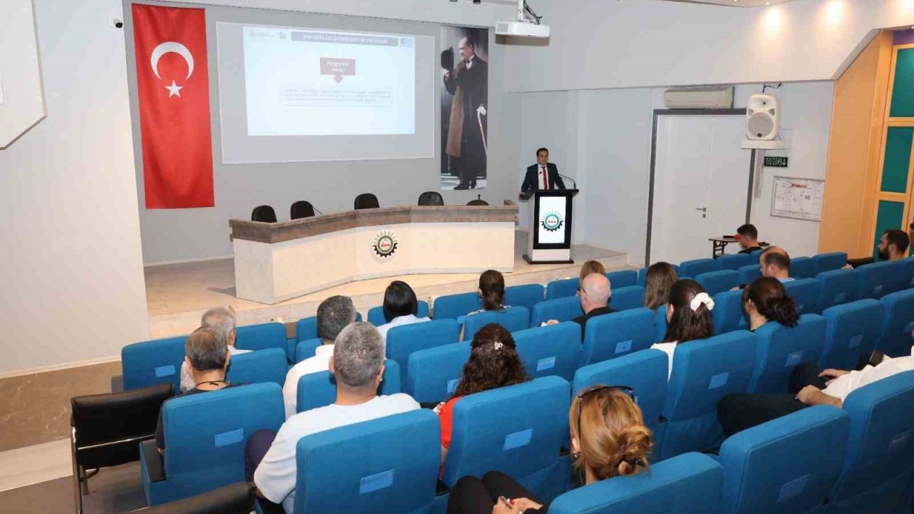 Denizli Osb’de Kapasite Geliştirme Küresel Rekabetçilik Destek Programı Anlatıldı