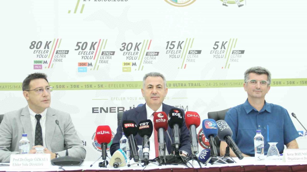 ’efeler Yolu Ultra Trail’e 6 Ülkeden 256 Sporcu Gelecek