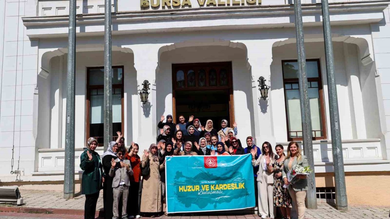 Van’dan Gelen Şehit Ve Gezi Yakınları Bursa’ya Hayran Kaldı