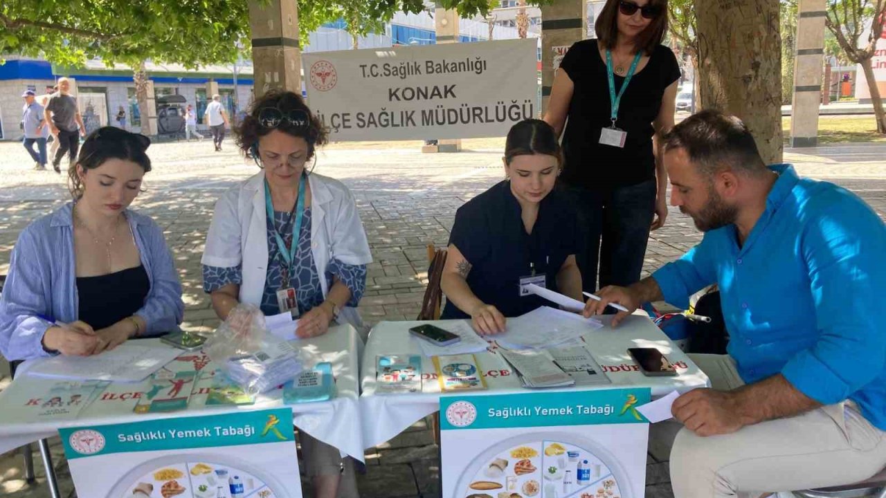İzmir’de Sağlıklı Yaşam İçin Boy Ve Kilo Ölçümü Uygulaması