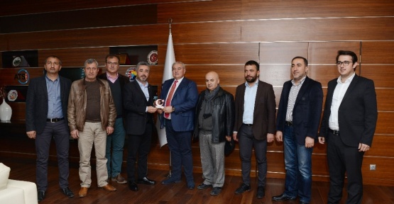 Müteahhitlerden ATSO’ya ziyaret