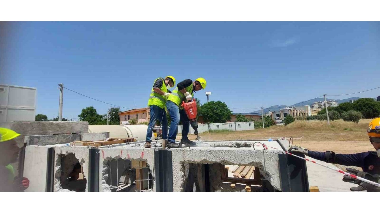 Söke’de Arama Kurtarma Eğitimleri Devam Ediyor