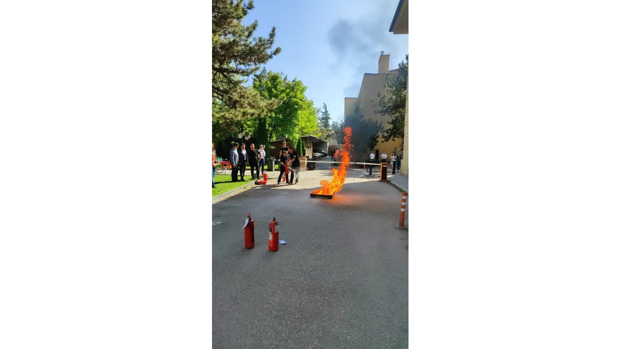 Eskişehir Valiliği Personeline Yangın Farkındalık Eğitimi