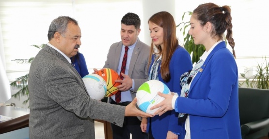 “Okullara 15 bin top dağıtılıyor” kampanyası