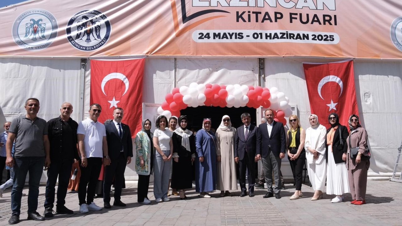 Erzincan Kitap Fuarı Kitapseverlere Kapılarını Açtı