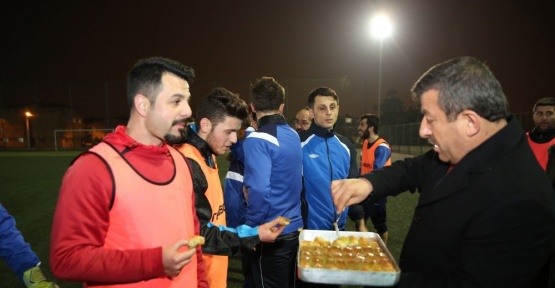 Başkan Karabacak’tan amatör spora yerinde destek, kocaeli haberleri