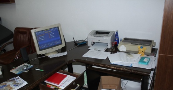 Muhtarın bilgisayarı çalındı