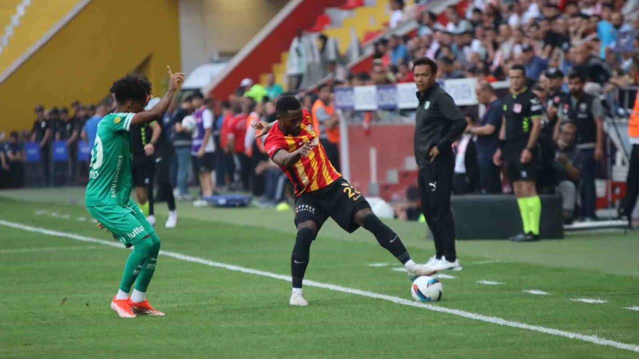 Trendyol Süper Lig: Kayserispor: 0 - Bodrum Fk: 1 (Maç Devam Ediyor)