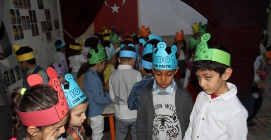 Şadan Doğan Anaokulunda 100’üncü gün etkinliği