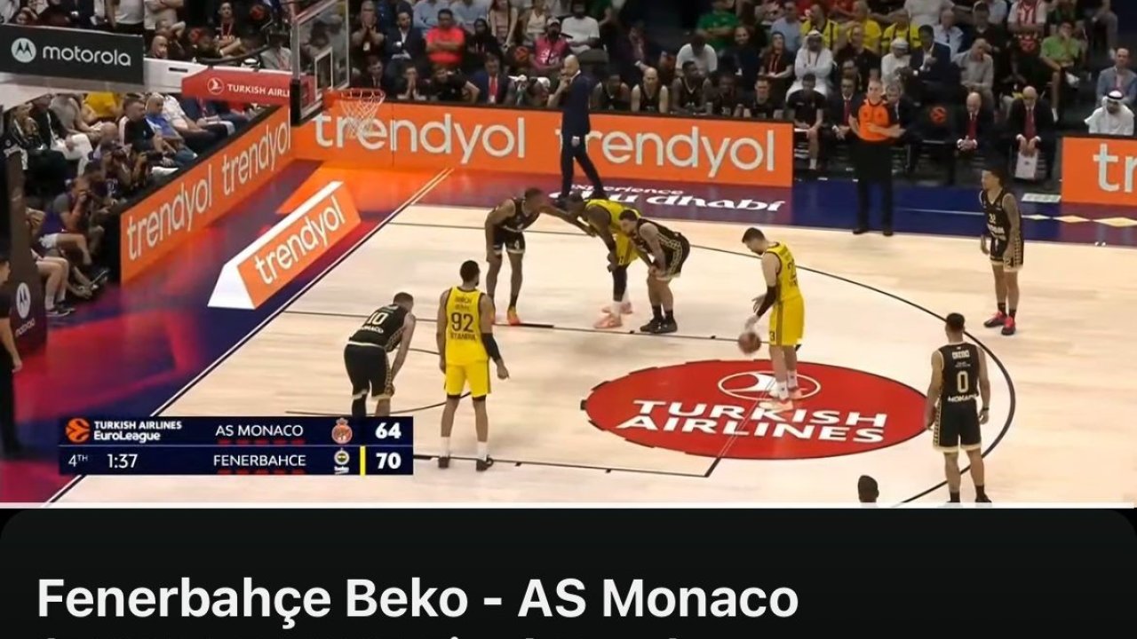 Fenerbahçe Avrupa Şampiyonu Oldu, Yayın Rekoru Kocaeli’den Geldi