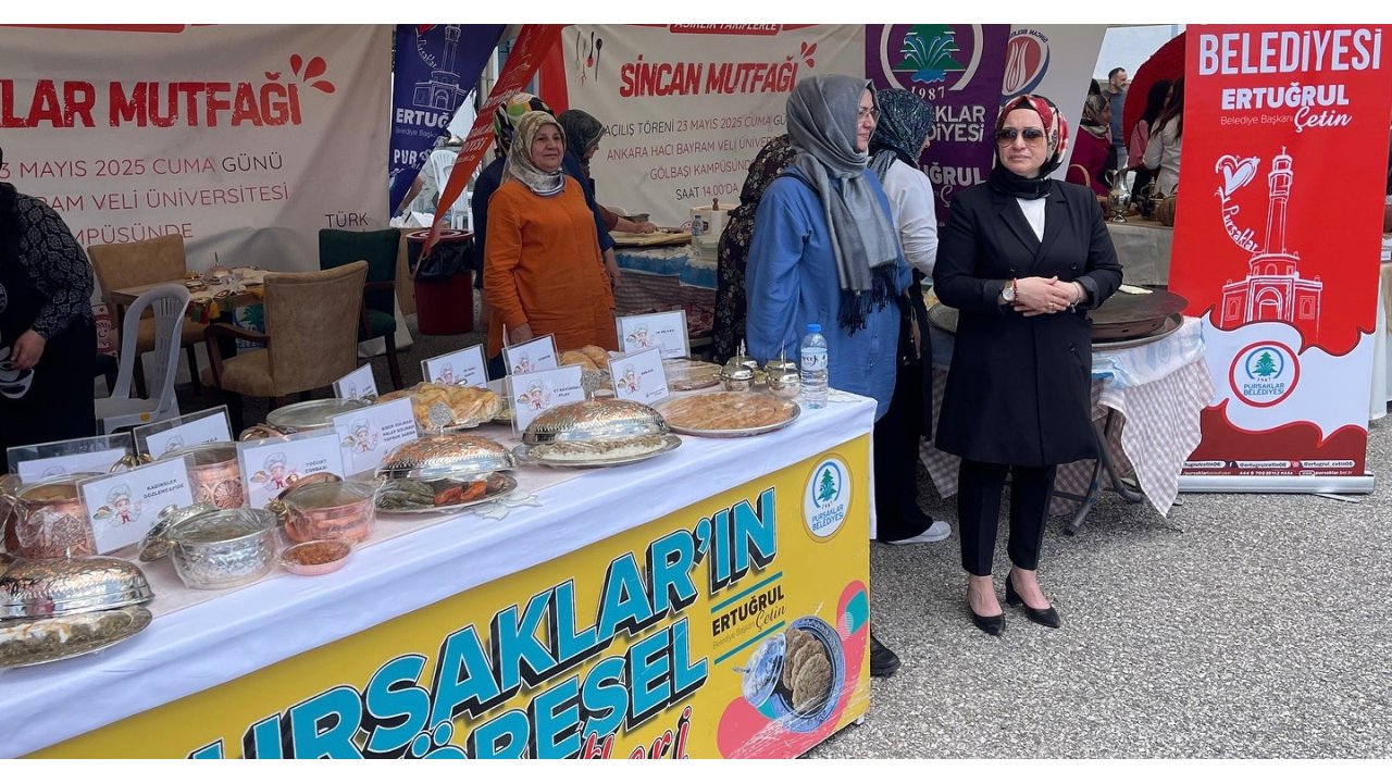 Pursaklar’ın Yöresel Lezzetleri Görücüye Çıktı