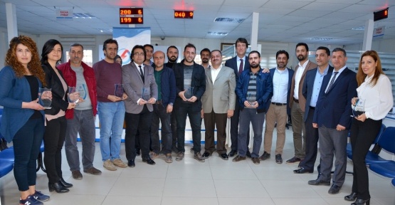 Dicle Elektrik Dağıtım’dan MHM çalışanlarına plaket