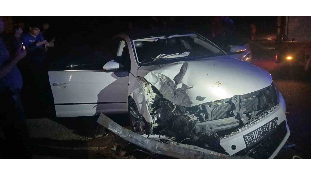 Mardin’de Trafik Kazası: 1 Yaralı