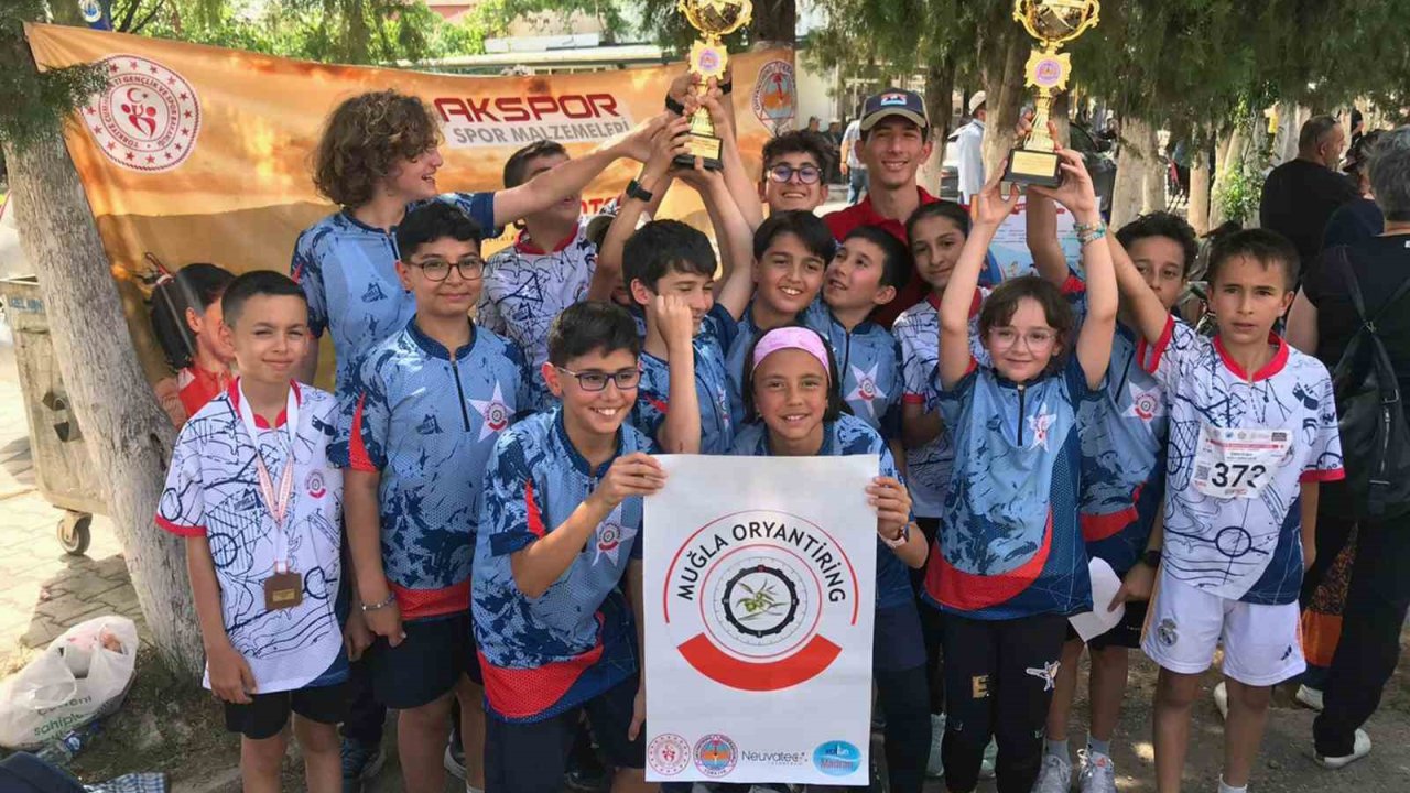 Muğla Oryantiring Takımı Türkiye 2’ncisi Oldu