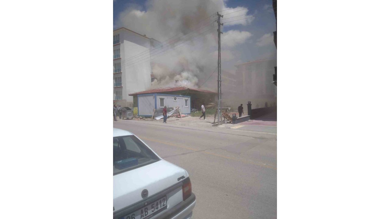 Ankara’da Müstakil Evde Yangın
