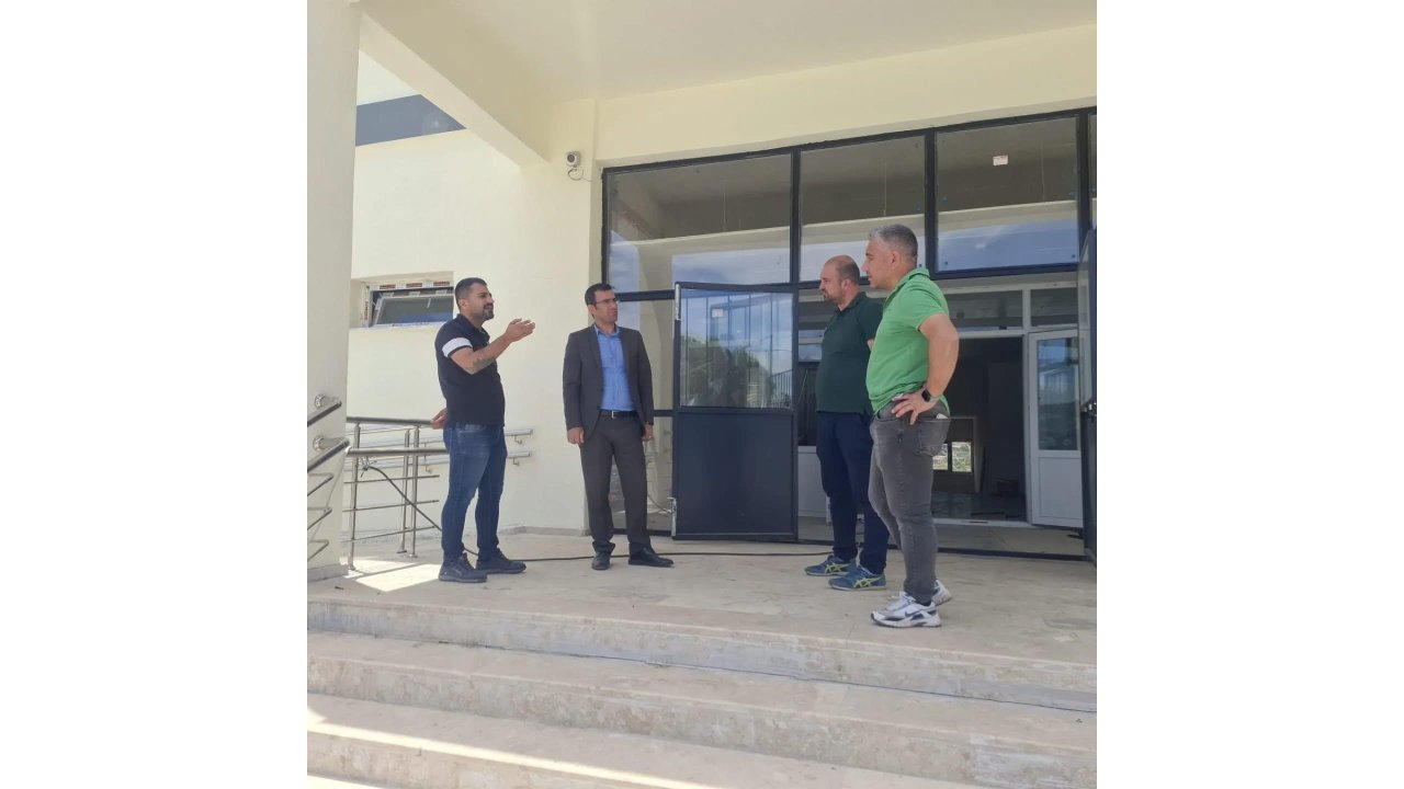 Karacaali İlkokulu’nda Son Kontroller Yapıldı