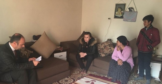 Tuşba Kaymakamı Meral Uçar’ın aile ziyaretleri devam ediyor